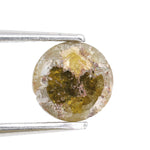 yellow & brown colour cushion halo round diamond diamond round cut