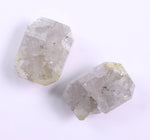 2.35 Ct Grey Colored Diamond Radiant Cut Diamond Pair Diamond Salt And Pepper Diamond Use For Jewerly