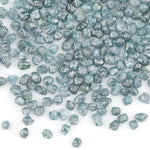 blue uncut raw diamond with rough natural surface for custom jewelry