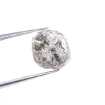 4.53 Ct natural raw grey rough loose conflict-free stone for custom jewelry