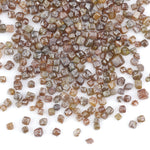 brown cube shaped rough diamond for custom jewelry and collectors