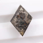 Natural brown gray diamond earrings with deep opaque brilliance set in fine metal. These conflict-free natural diamonds create a bold and elegant look