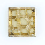 2.06 Ct Yellow Square Lab-Grown Diamond Loose Fancy Cut Stone with Bright Yellow Color for Custom Jewelry