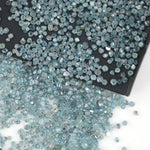 blue rough CVD diamond beads in lab grown form for jewelry making