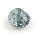 blue color diamond coated gems and diamond natural shape