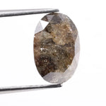 Five carat natural diamond showcased with exceptional size and sparkle. This real earth-mined diamond represents luxury, rarity, and high market value