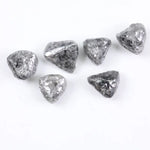 Grey colour diamond with smoky silver tones, showcasing elegant brilliance for luxury jewelry designs.