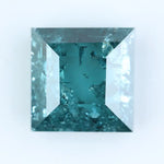 3.39 Ct Blue Table Cut Lab-Grown Diamond Loose Fancy Blue Stone for Elegant Engagement Ring