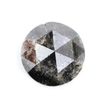 Natural 3.12Ct Diamond Round Brilliant Cut Diamond Black Colored Diamond Loose Stone For Fine Jewelry
