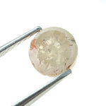 1.07 Ct Natural Champagne Tone Diamond Round Rose Cut Included Loose Gemstone