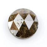 6.84Ct Natural Brownish-Yellow Colored Diamond Round Brilliant Cut Diamond For Fine Jewelry Custom Ring