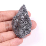 Premium black moissanite stone with flawless finish and faceted brilliance.