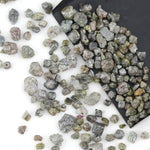 mixed color raw diamond pieces for professional jewelry manufacturing