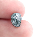 blue color rough cut diamonds and rough natural diamond