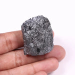 Premium black moissanite stone with flawless finish and faceted brilliance.