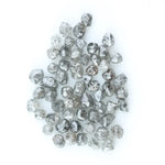 Shop Natural Grey White Rough Diamond Lot featuring mixed silver and smoky tones.