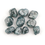 natural rough diamond, blue rough diamond, loose raw stone