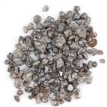 brown grey natural diamond with an untreated rough surface for jewelry creation