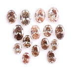 Oval Cut Brown Lab Grown Diamond – 2–6 mm CVD Loose Diamond for Engagement Rings, Custom Jewelry & Fine Jewelry Designs