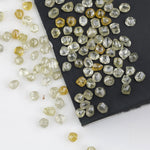yellow and white raw rough stones for jewelry making and custom designs