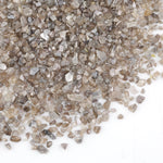 brown natural diamond chips with irregular raw surfaces for custom jewelry making