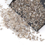brown natural diamond chips with irregular raw surfaces for custom jewelry making
