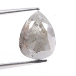 Natural fancy grat diamond loose stone featuring deep color and bold appearance. This real natural gray diamond is mined from the earth and is ideal for modern engagement rings