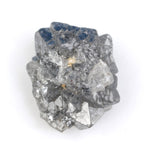 grey raw diamond stone for custom wedding ring design