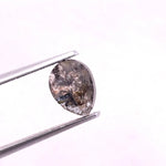 0.72 Ct natural pear cut fancy brown diamond loose rustic gemstone for jewelry making and gift for her