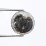 Fine 4.38Ct Natural Round Brilliant Cut Diamond Polised Diamond Black Colored Diamond For Fine Jewelry