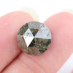 Natural 6.60Ct Natural Grey Colored Diamond Round Brilliant Cut Polised Diamond For Fine Jewelry