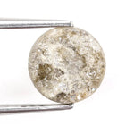 wedding ring natural diamond and round cut diamond natural jewelry brown - grey diamond round diamond