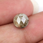 wedding ring natural diamond and round cut diamond natural jewelry brown - grey diamond round diamond