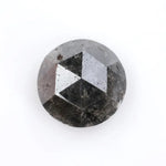 3.00Ct Loose Natural Round Diamond Black Colored Diamond Use For Custom Jewelry