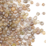 mixed color earth mined diamonds with natural rough surfaces for jewelry making