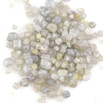 15.68 ct earth mined mix color uncut diamond for jewelry making