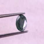 0.47 Ct oval cut blue diamond natural earth-mined conflict free polished diamond for handmade jewelry gift