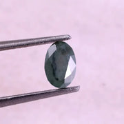0.47 Ct oval cut blue diamond natural earth-mined conflict free polished diamond for handmade jewelry gift