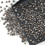 38.97 ct black brown natural uncut diamond stone for engagement jewelry
