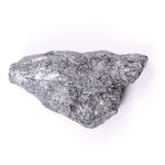 Black moissanite loose stone with brilliant faceted cut and deep black color
