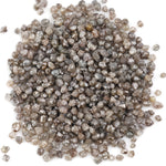 grey brown uncut diamond stone for custom jewelry designs