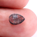 0.48 Ct Red Colored Diamond Pear Shaped Diamond Uncut Loose Rough Diamond For Jewerly
