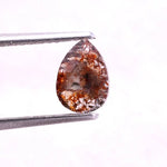 0.48 Ct Red Colored Diamond Pear Shaped Diamond Uncut Loose Rough Diamond For Jewerly
