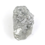 1 carat uncut grey diamond for a custom engagement ring setting