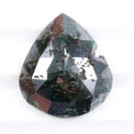 9.31 Ct natural green pear cut diamond loose rare fancy color luxury stone for custom engagement ring