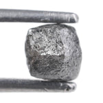 0.96 carat grey uncut diamond for a nature-inspired leaf ring setting