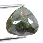 1.65 Ct natural green pear cut diamond loose rare fancy color elegant stone for custom engagement ring
