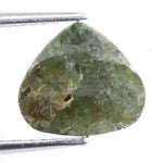1.65 Ct natural green pear cut diamond loose rare fancy color elegant stone for custom engagement ring