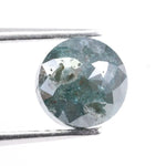 1.72 Ct natural blue round cut diamond loose rare fancy color brilliant stone for custom engagement ring
