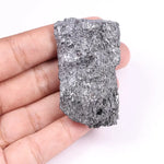 black moissanate stone suitable for custom rings, pendants, and earrings